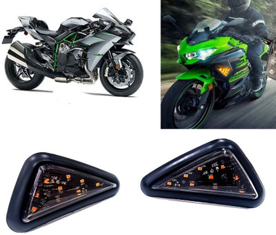 AUTO PEARL Side LED Indicator Light for Kawasaki Ninja(Yellow)