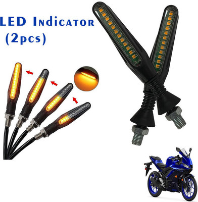 Shopland Front, Rear LED Indicator Light for Yamaha YZF R3(Yellow)