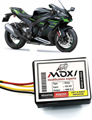 AUTO PEARL Front, Rear Flasher Indicator Light for Kawasaki Ninja
