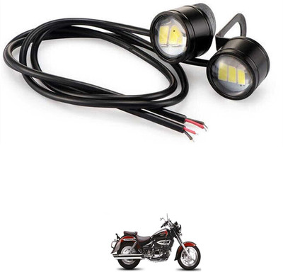 PRTEK Side LED Indicator Light for Hyosung Aquila 250(Blue, Red)