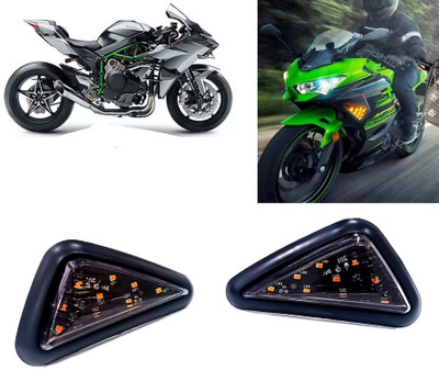 AUTO PEARL Side LED Indicator Light for Kawasaki Ninja(Yellow)