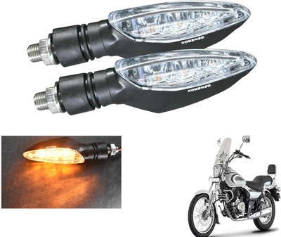 Generox Front, Rear LED Indicator Light for Bajaj Avenger 220(Amber)