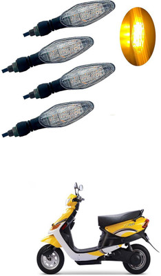 PRTEK Front, Rear LED Indicator Light for Universal For Bike(Multicolor)