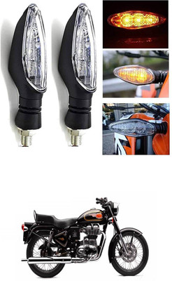 LOVMOTO Front, Rear LED Indicator Light for Royal Enfield 500(Multicolor)