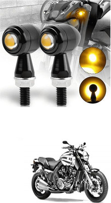 GONAMA Front, Rear LED Indicator Light for Bajaj V 150(Yellow)