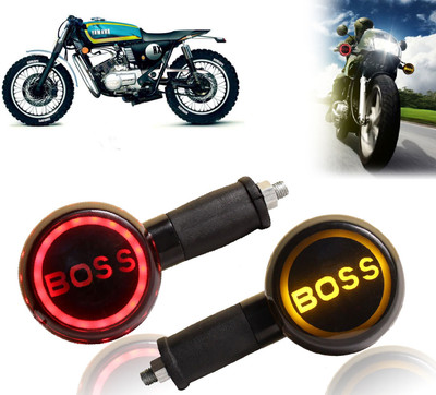 AUTO PEARL Side LED Indicator Light for Yamaha RX 100(Yellow, Red)