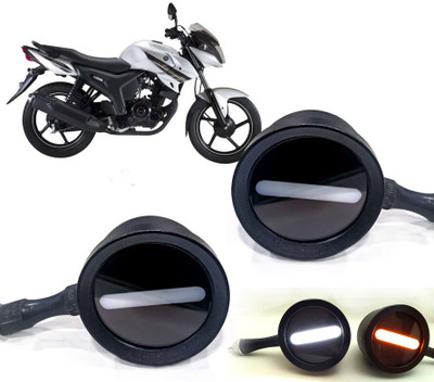 AUTO PEARL Front LED Indicator Light for Yamaha SZ-S(White, Yellow)