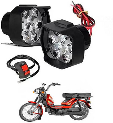 E-Shoppe Front, Rear, Side LED Indicator Light for TVS Heavy Duty Super XL(White)