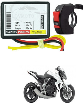 GONAMA Front, Rear LED Indicator Light for Royal Enfield 500(Yellow)