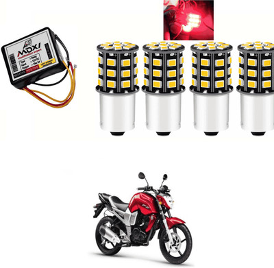 PRTEK Front, Side LED Indicator Light for Yamaha FZ16(Red)