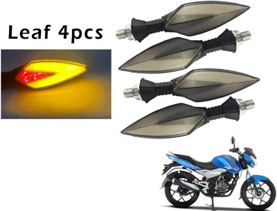 Generox Front, Rear LED Indicator Light for Bajaj Discover 100 M(Red, Yellow)
