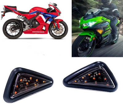 AUTO PEARL Side LED Indicator Light for Honda CBR 600(Yellow)
