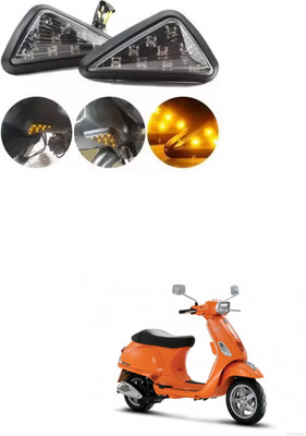 XZRTZ Rear Incandescent Indicator Light for Piaggio Vespa LX(Yellow)