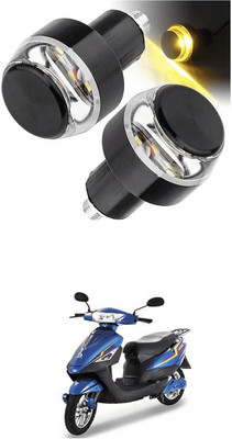 GONAMA Front LED Indicator Light for Universal For Bike Star(White, Orange)