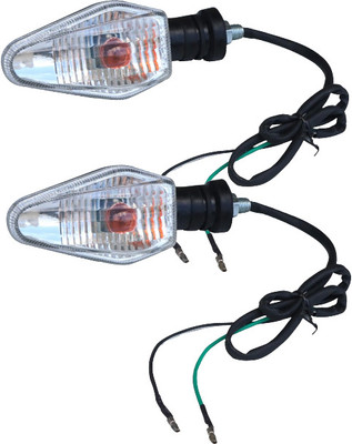 anmol enterprises Side Halogen Indicator Light for TVS Star City(Orange)