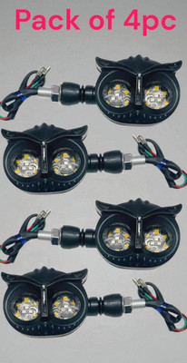 Anaisha Enterprises Side, Rear, Front LED Indicator Light for Universal For Bike Universal For Bike(Red, Yellow, Blue)