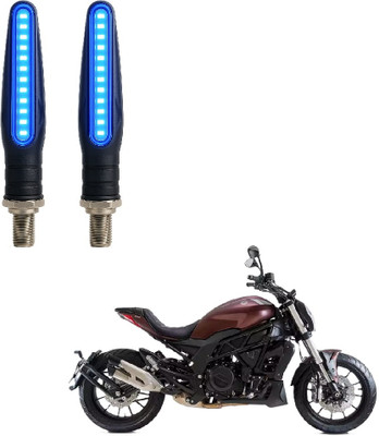 JMA TRADING Front, Rear LED Indicator Light for Universal For Bike Universal For Bike(Blue)