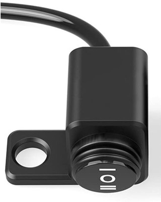 Huims Universal Bike Handlebar Headlight Switch Three-position Waterproof Switch Handle Bar Grip For Universal For Bike Universal For Bike(Pack of 1)