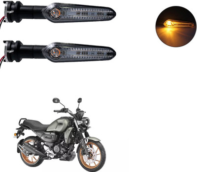 Vagary Front, Rear LED Indicator Light for Yamaha FZ S V3(Amber)