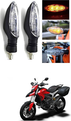 LOVMOTO Front, Rear LED Indicator Light for Hero Hunk(Multicolor)