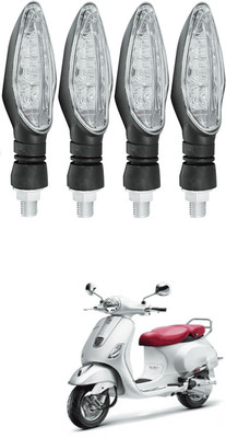 LOVMOTO Front, Rear LED Indicator Light for Universal For Bike(Yellow)