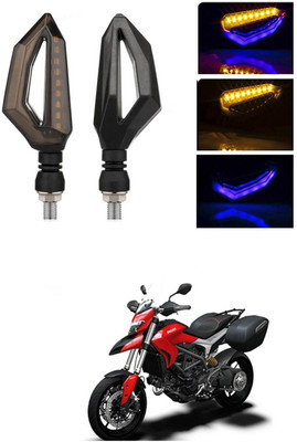 PRTEK Universal High Bright Front Rear Led Side Indicator Turn Signal V670 Indicator Light Motorbike LED for Hero (12 V, 12 W)(Hunk)