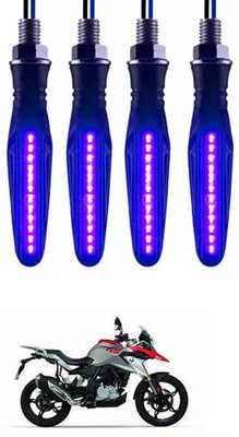 E-Shoppe Front, Rear, Side LED Indicator Light for BMW GS(Blue)