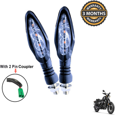 Generox Front, Rear LED Indicator Light for Hyosung Cruiser 125(Yellow)