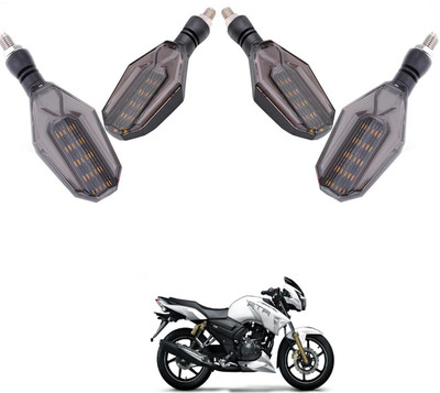 PRTEK Front, Rear LED Indicator Light for TVS Apache RTR 180(Multicolor)