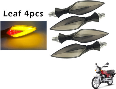 Generox Front, Rear LED Indicator Light for Bajaj Boxer(Red, Yellow)