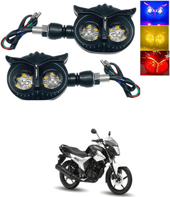 JMA TRADING Front, Rear LED Indicator Light for Suzuki GS(Yellow, Blue)