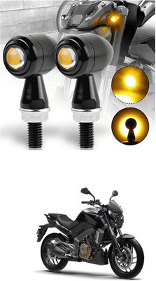 LOVMOTO Front, Rear LED Indicator Light for Bajaj Discover 125 DTS-i(Yellow)