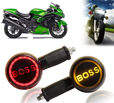 AUTO PEARL Side LED Indicator Light for Kawasaki Ninja(Yellow, Red)
