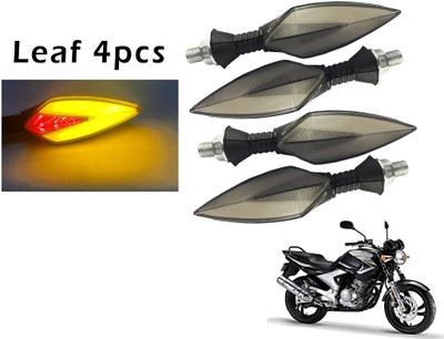 Generox Front, Rear LED Indicator Light for Yamaha YBR 250(Red, Yellow)