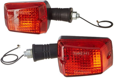 AOWBIKES Rear, Front LED Indicator Light for Suzuki(Orange)