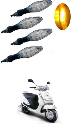 PRTEK Front, Rear LED Indicator Light for Mahindra Duro DZ(Multicolor)