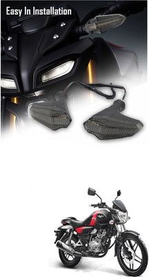 Lovmoto Side LED Indicator Light for Bajaj V 150(Amber)