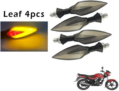 Generox Front, Rear LED Indicator Light for Bajaj Discover 100 DTS-i(Red, Yellow)