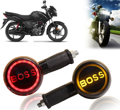 AUTO PEARL Side LED Indicator Light for Hero Glamour(Yellow, Red)