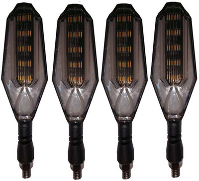 BRPEARl Front, Side, Rear LED Indicator Light for Honda CB Twister(Amber, Blue)