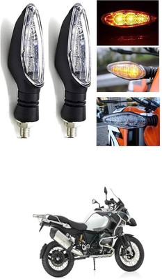 LOVMOTO Front, Rear LED Indicator Light for Royal Enfield 500(Multicolor)