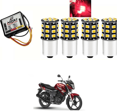 PRTEK Front, Side LED Indicator Light for Yamaha SZ-S(Red)