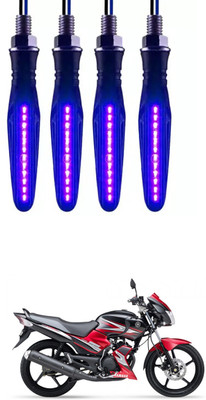 E-Shoppe Front, Rear, Side LED Indicator Light for Yamaha Gladiator SS(Blue)