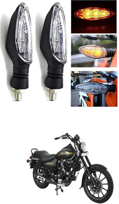 LOVMOTO Front, Rear LED Indicator Light for Bajaj Avenger 220 DTS-i(Multicolor)
