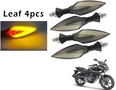 Generox Front, Rear LED Indicator Light for Bajaj Pulsar 220(Red, Yellow)