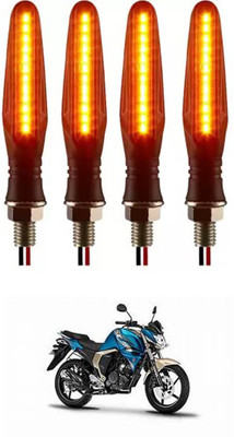 E-Shoppe Front, Rear, Side LED Indicator Light for Yamaha FZ-S(Yellow)