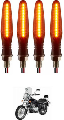 E-Shoppe Front, Rear, Side LED Indicator Light for Bajaj Avenger 220 DTS-i(Yellow)