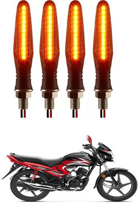E-Shoppe Front, Rear, Side LED Indicator Light for Honda Dream Yuga(Yellow)