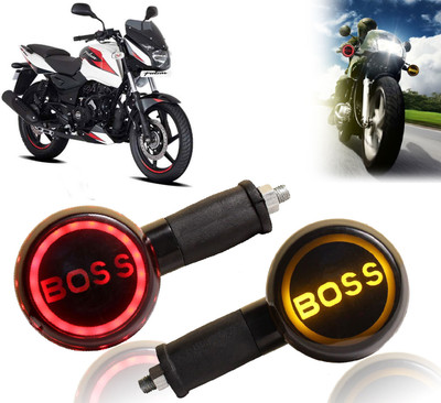 AUTO PEARL Side LED Indicator Light for Bajaj Pulsar 180(Yellow, Red)