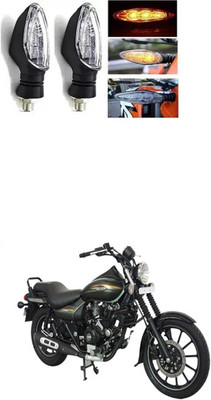 PRTEK Front, Rear LED Indicator Light for Universal For Bike Avenger 220 DTS-i(Multicolor)